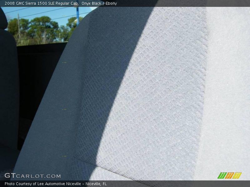 Onyx Black / Ebony 2008 GMC Sierra 1500 SLE Regular Cab