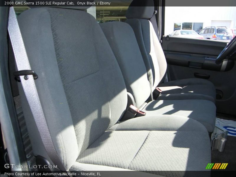 Onyx Black / Ebony 2008 GMC Sierra 1500 SLE Regular Cab