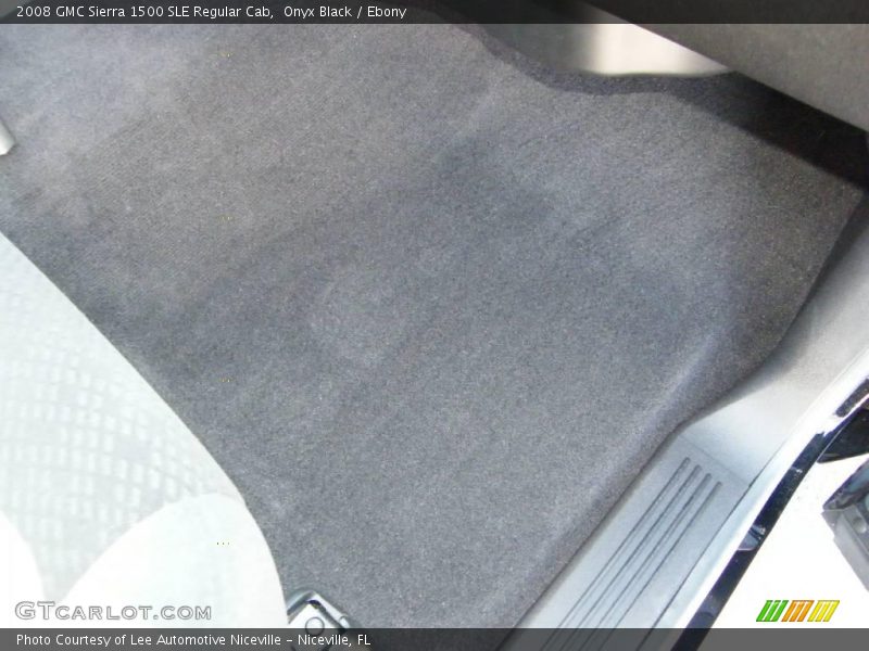 Onyx Black / Ebony 2008 GMC Sierra 1500 SLE Regular Cab