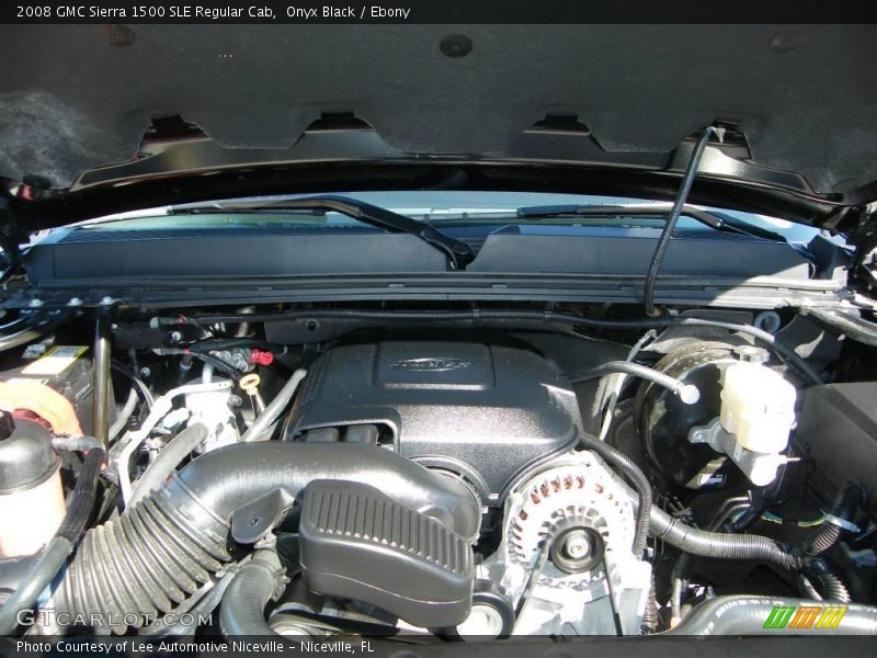 Onyx Black / Ebony 2008 GMC Sierra 1500 SLE Regular Cab