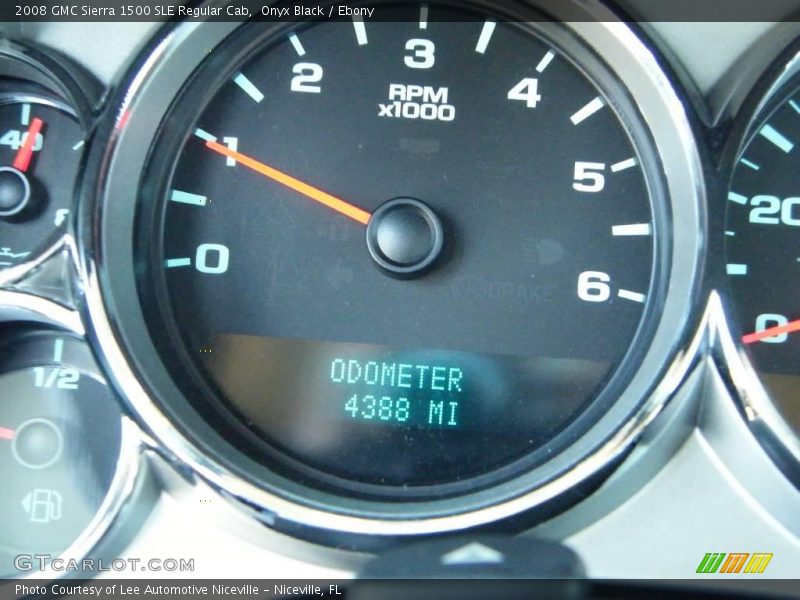 Onyx Black / Ebony 2008 GMC Sierra 1500 SLE Regular Cab