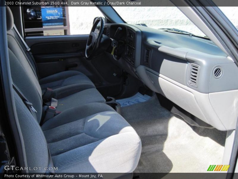 Dark Gray Metallic / Gray/Dark Charcoal 2003 Chevrolet Suburban 1500 4x4