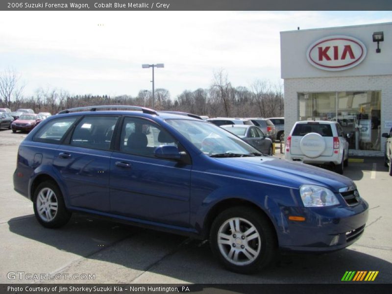 Cobalt Blue Metallic / Grey 2006 Suzuki Forenza Wagon
