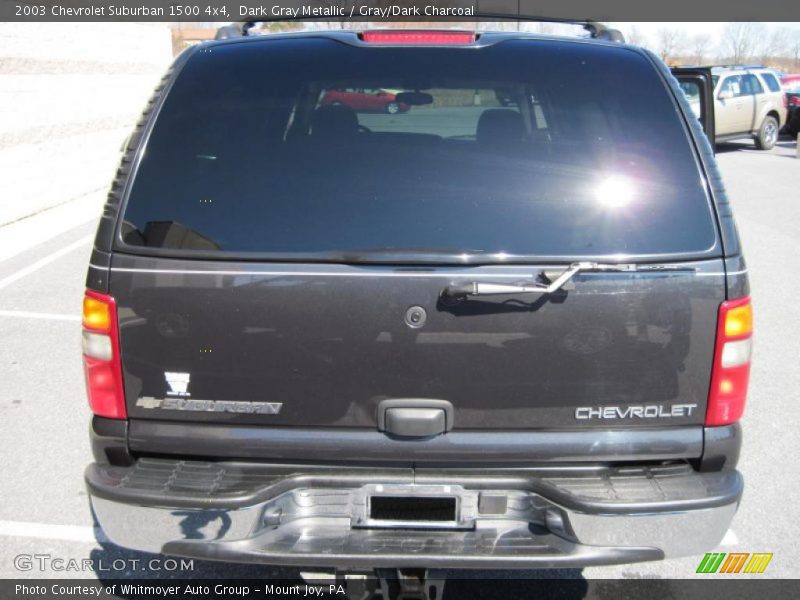 Dark Gray Metallic / Gray/Dark Charcoal 2003 Chevrolet Suburban 1500 4x4