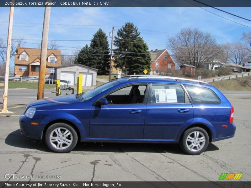 Cobalt Blue Metallic / Grey 2006 Suzuki Forenza Wagon