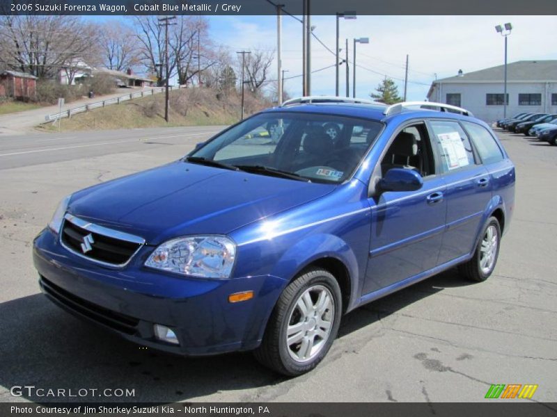 Cobalt Blue Metallic / Grey 2006 Suzuki Forenza Wagon