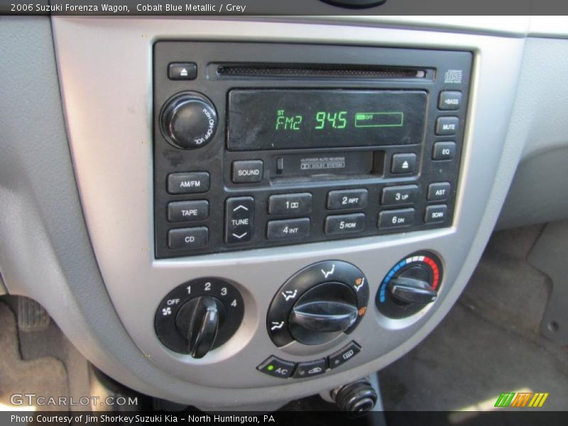 Cobalt Blue Metallic / Grey 2006 Suzuki Forenza Wagon