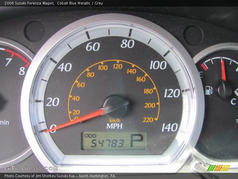 Cobalt Blue Metallic / Grey 2006 Suzuki Forenza Wagon