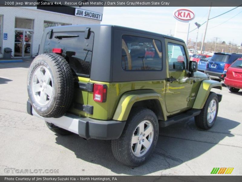 Rescue Green Metallic / Dark Slate Gray/Medium Slate Gray 2008 Jeep Wrangler Sahara 4x4
