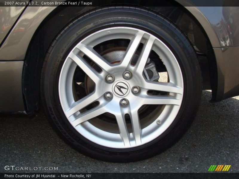 Carbon Bronze Pearl / Taupe 2007 Acura TL 3.2