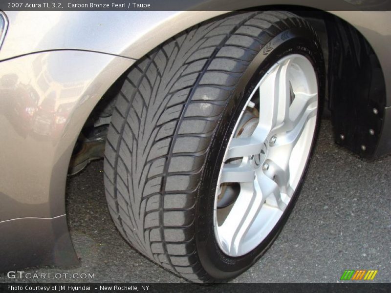 Carbon Bronze Pearl / Taupe 2007 Acura TL 3.2