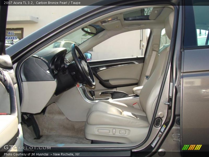 Carbon Bronze Pearl / Taupe 2007 Acura TL 3.2