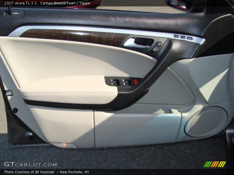 Carbon Bronze Pearl / Taupe 2007 Acura TL 3.2