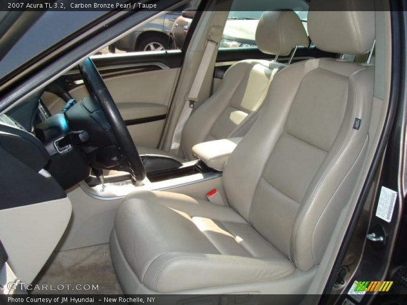 Carbon Bronze Pearl / Taupe 2007 Acura TL 3.2
