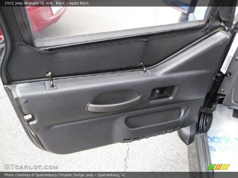 Black / Agate Black 2001 Jeep Wrangler SE 4x4