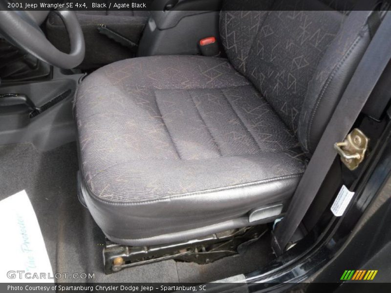 Black / Agate Black 2001 Jeep Wrangler SE 4x4