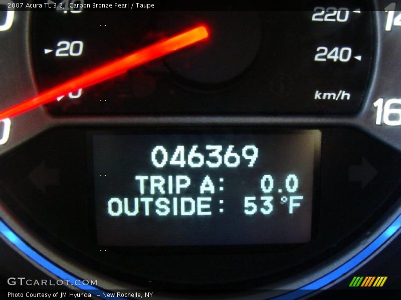 Carbon Bronze Pearl / Taupe 2007 Acura TL 3.2