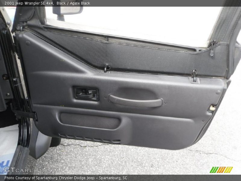Black / Agate Black 2001 Jeep Wrangler SE 4x4