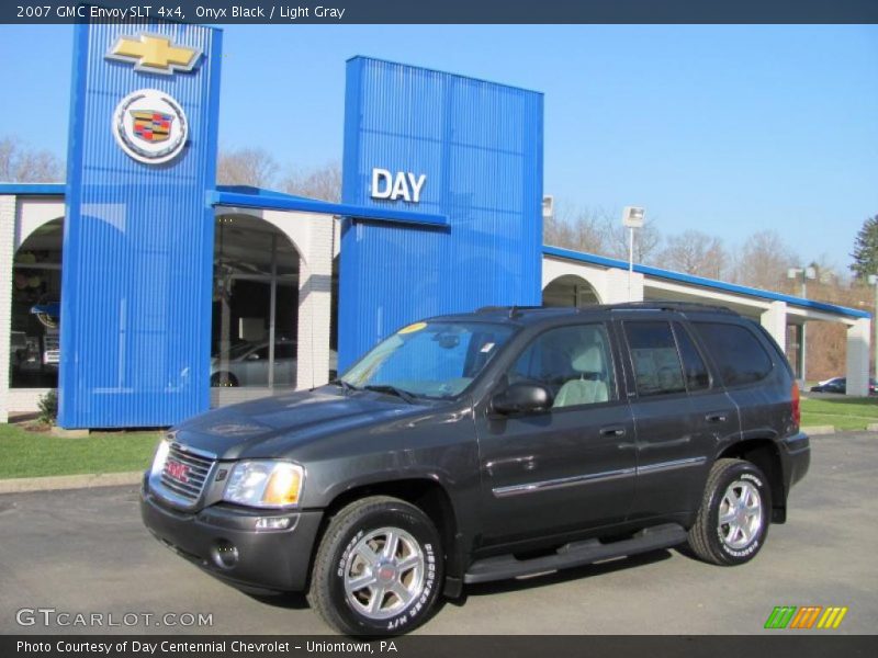 Onyx Black / Light Gray 2007 GMC Envoy SLT 4x4