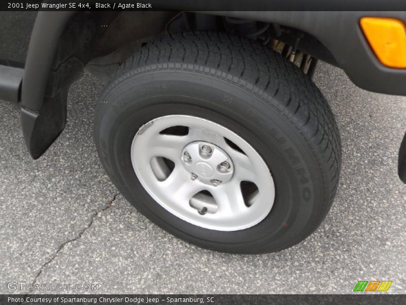 Black / Agate Black 2001 Jeep Wrangler SE 4x4