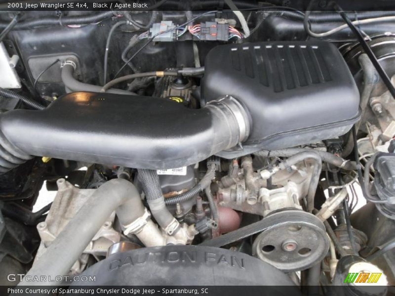 Black / Agate Black 2001 Jeep Wrangler SE 4x4