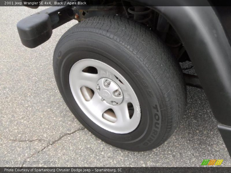 Black / Agate Black 2001 Jeep Wrangler SE 4x4