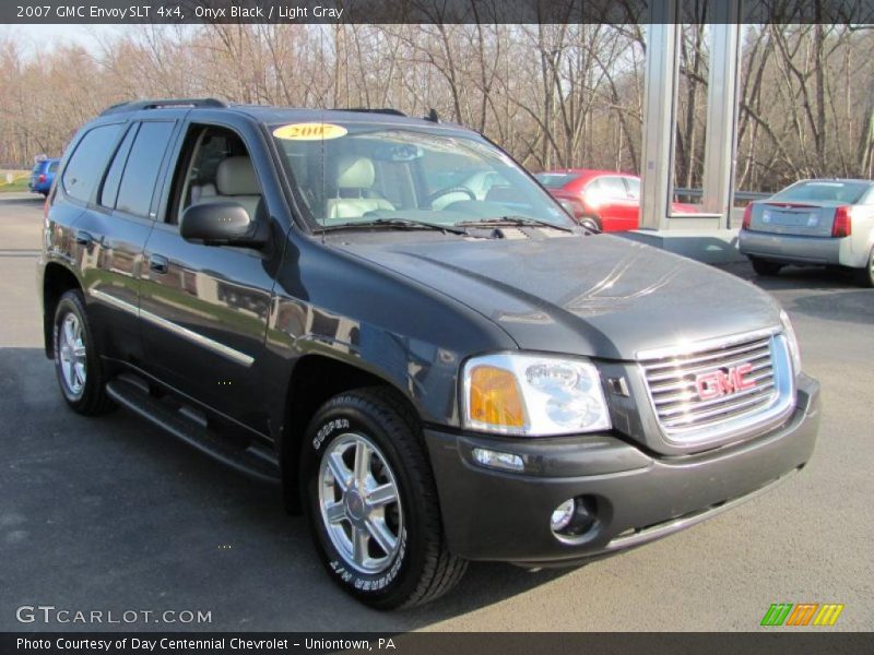 Onyx Black / Light Gray 2007 GMC Envoy SLT 4x4