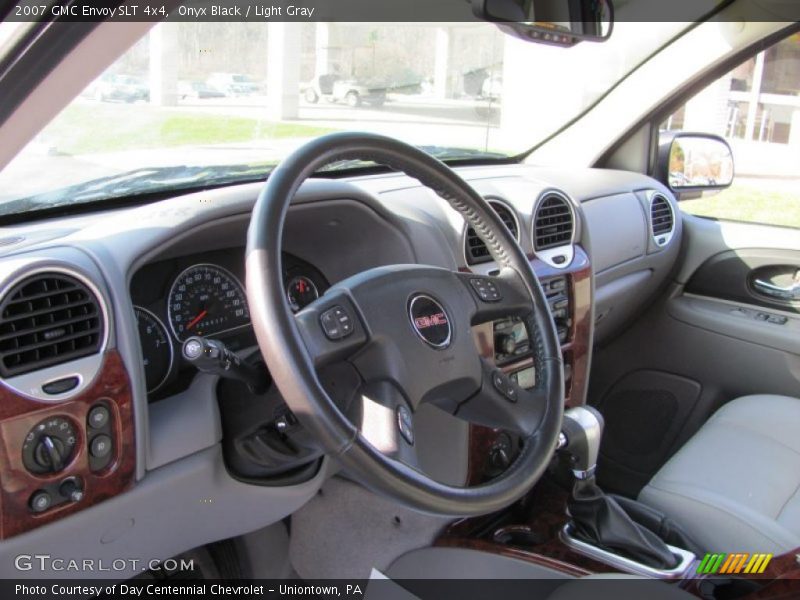 Onyx Black / Light Gray 2007 GMC Envoy SLT 4x4