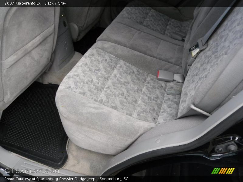 Black / Gray 2007 Kia Sorento LX