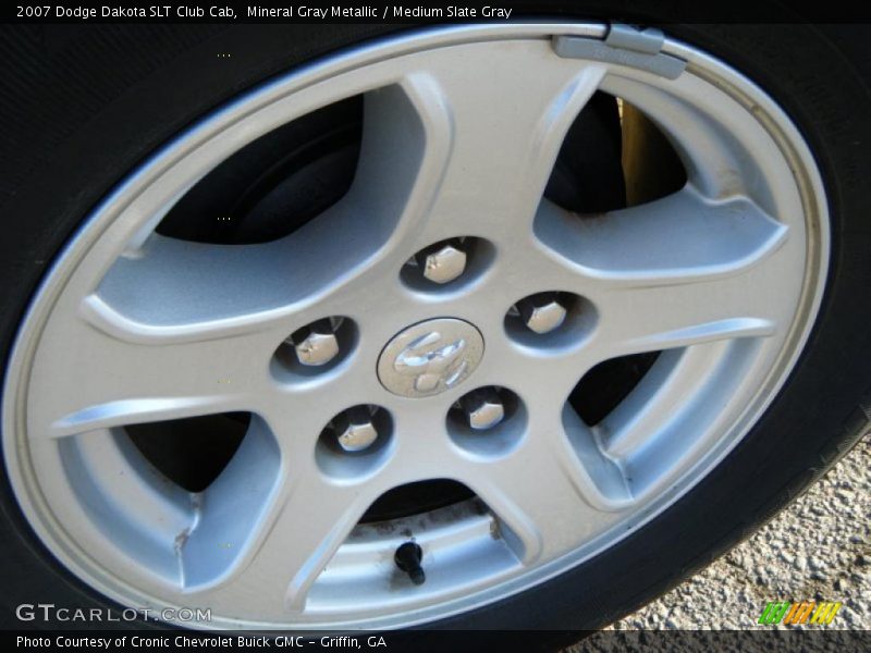 Mineral Gray Metallic / Medium Slate Gray 2007 Dodge Dakota SLT Club Cab