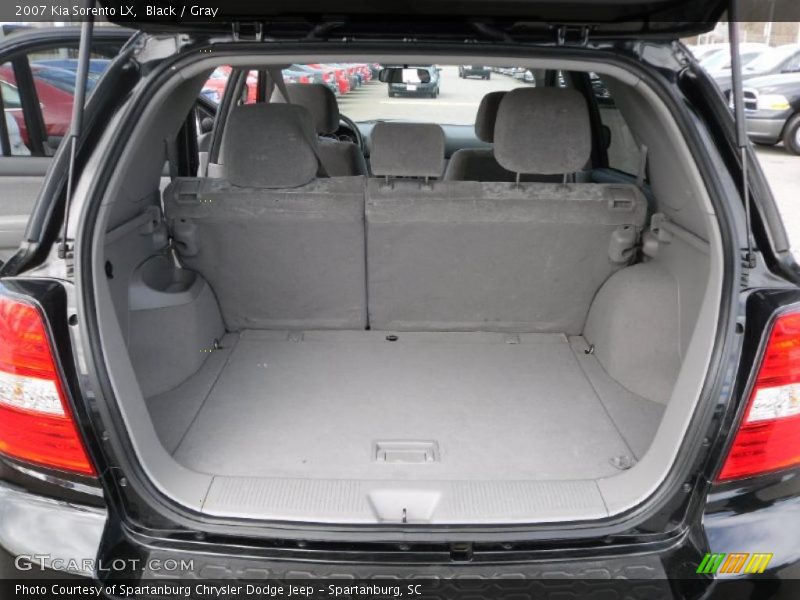 Black / Gray 2007 Kia Sorento LX