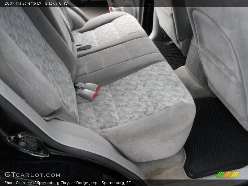 Black / Gray 2007 Kia Sorento LX