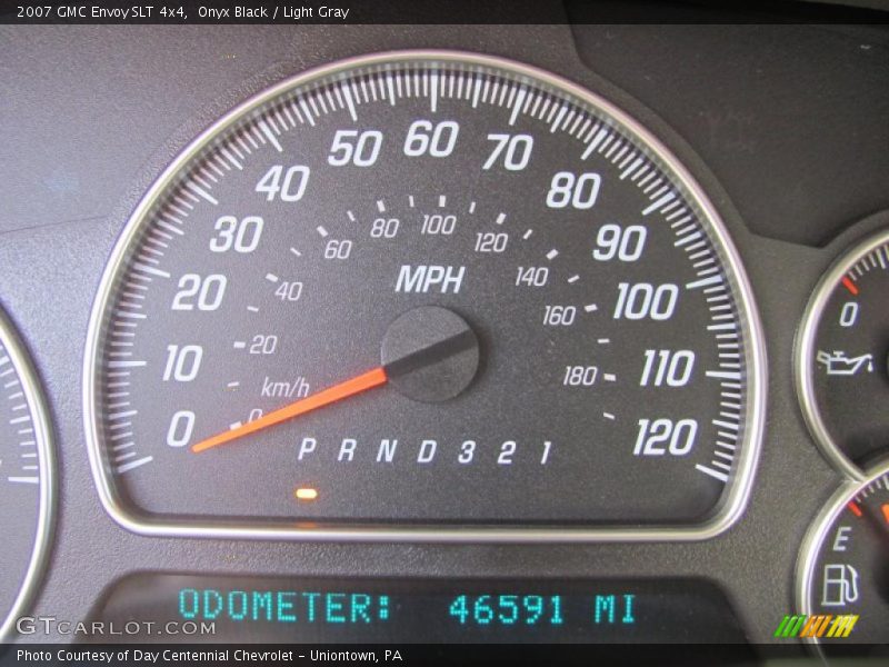 Onyx Black / Light Gray 2007 GMC Envoy SLT 4x4