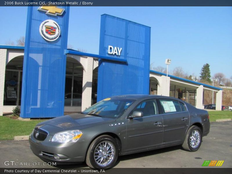 Sharkskin Metallic / Ebony 2006 Buick Lucerne CXS