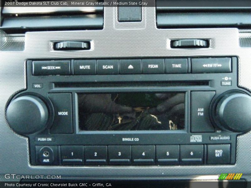 Mineral Gray Metallic / Medium Slate Gray 2007 Dodge Dakota SLT Club Cab