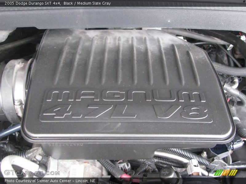 Black / Medium Slate Gray 2005 Dodge Durango SXT 4x4