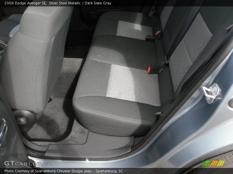 Silver Steel Metallic / Dark Slate Gray 2009 Dodge Avenger SE