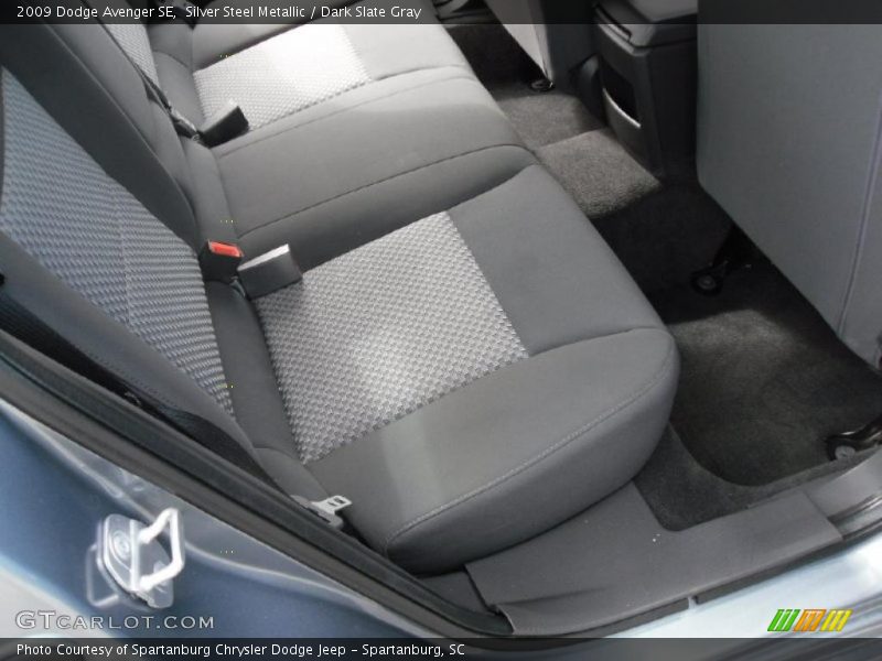 Silver Steel Metallic / Dark Slate Gray 2009 Dodge Avenger SE