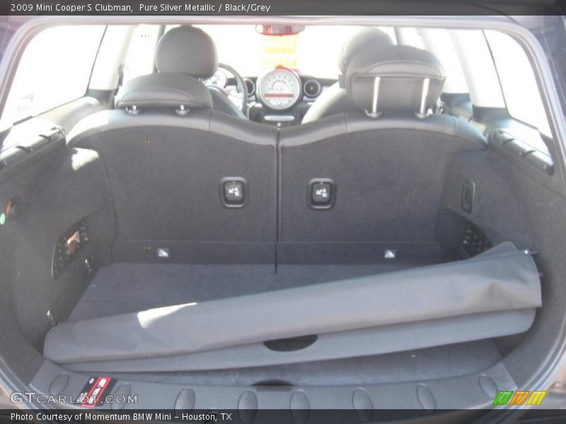 Pure Silver Metallic / Black/Grey 2009 Mini Cooper S Clubman