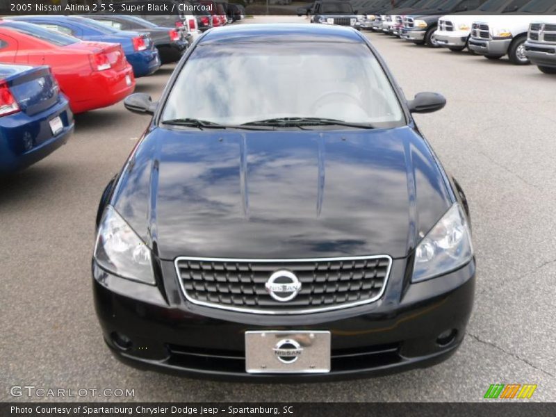 Super Black / Charcoal 2005 Nissan Altima 2.5 S