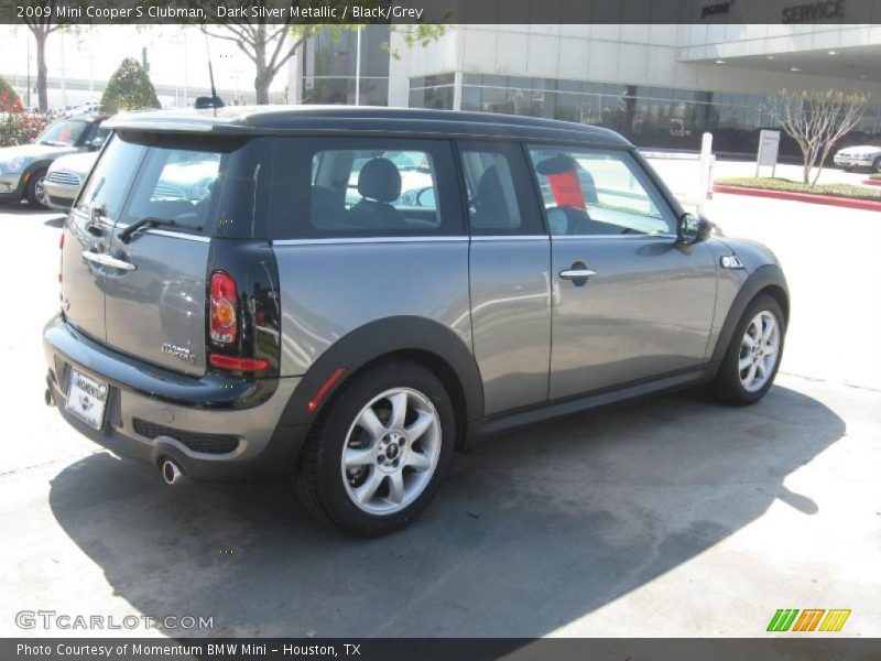 Dark Silver Metallic / Black/Grey 2009 Mini Cooper S Clubman