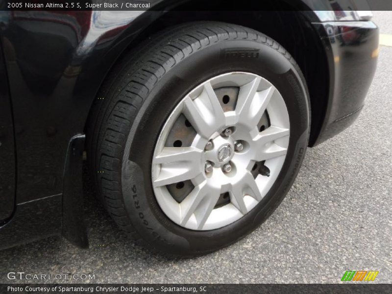 Super Black / Charcoal 2005 Nissan Altima 2.5 S
