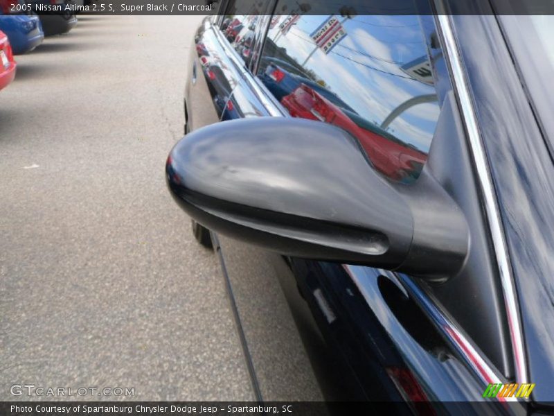 Super Black / Charcoal 2005 Nissan Altima 2.5 S