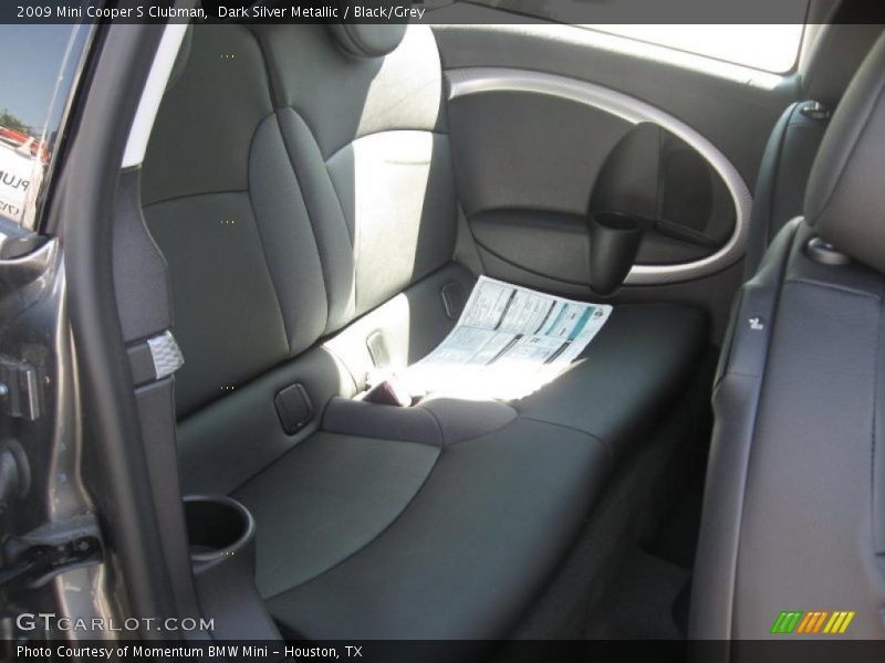 Dark Silver Metallic / Black/Grey 2009 Mini Cooper S Clubman