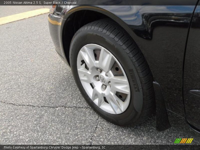 Super Black / Charcoal 2005 Nissan Altima 2.5 S