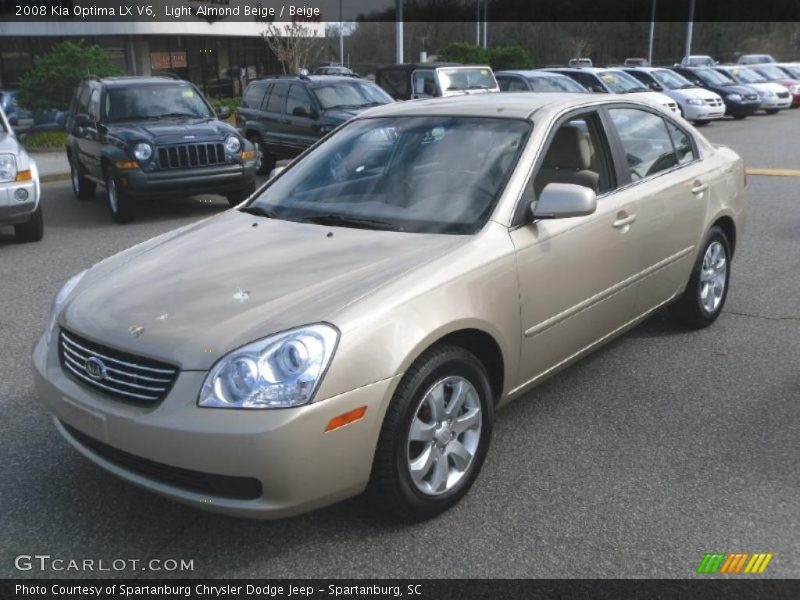 Light Almond Beige / Beige 2008 Kia Optima LX V6