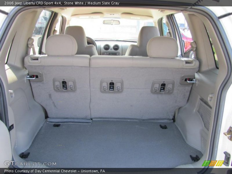 Stone White / Medium Slate Gray 2006 Jeep Liberty CRD Sport 4x4