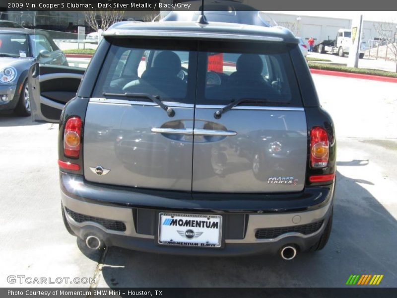 Dark Silver Metallic / Black/Grey 2009 Mini Cooper S Clubman