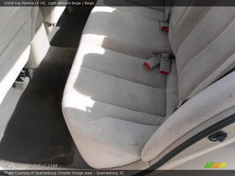 Light Almond Beige / Beige 2008 Kia Optima LX V6