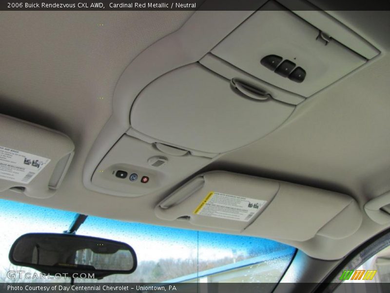 Cardinal Red Metallic / Neutral 2006 Buick Rendezvous CXL AWD